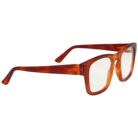 gucci tortoise gold glasses|clear gucci prescription glasses.